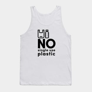 No to Single Use Plastic Tank Top